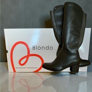 Blondo Women's Elegant Black Heeled Boots